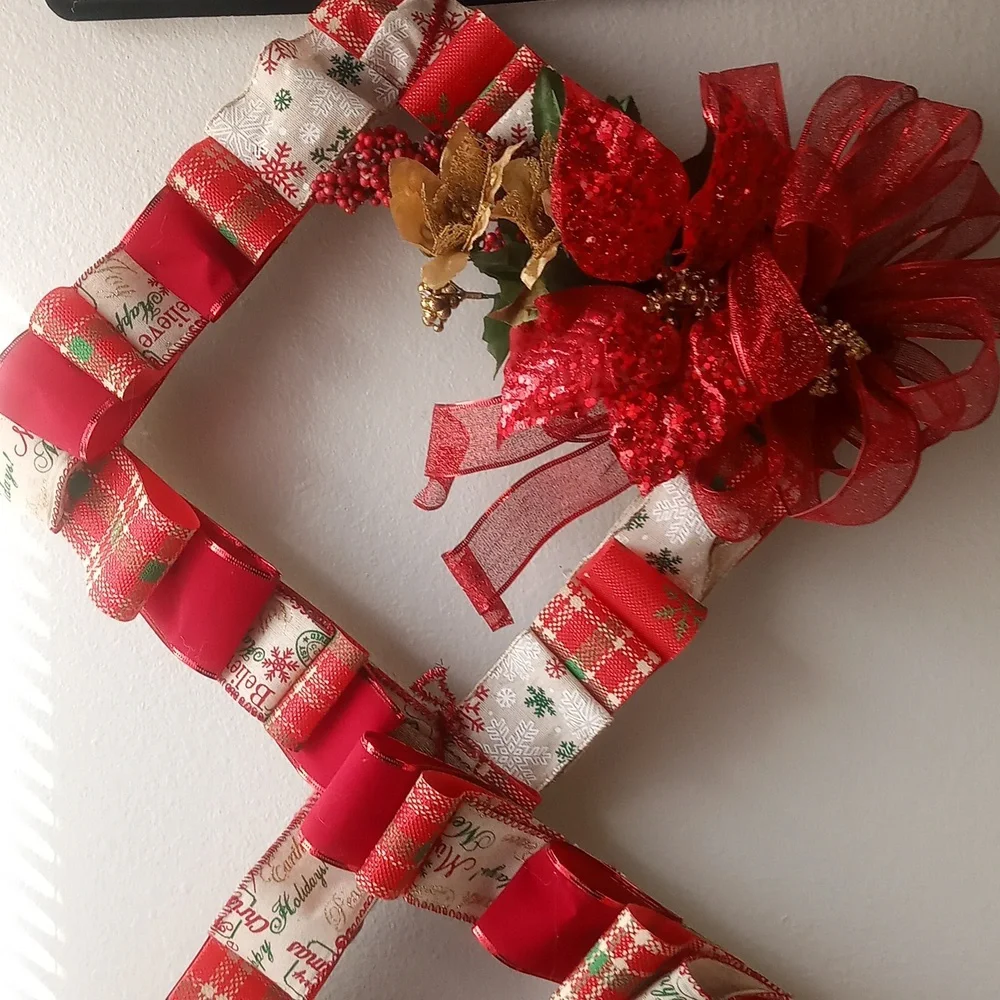 Christmas Square Wreath